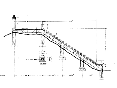Blueprints of Archbold Stadium seating. Copyright: Syracuse University Archives